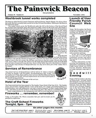 Painswick Beacon November 2016 Edition