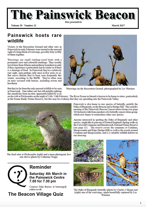 Painswick Beacon March 2017 Edition