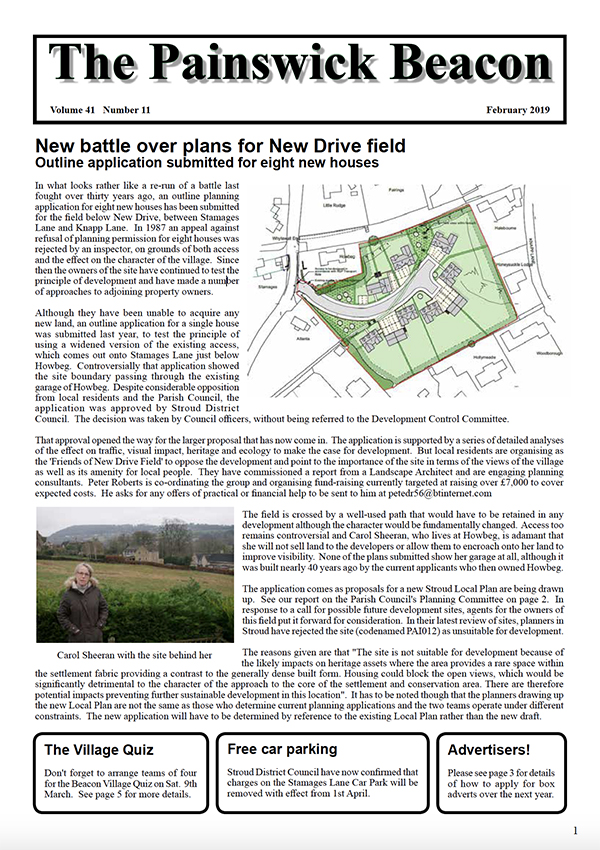 Painswick Beacon February 2019 Edition