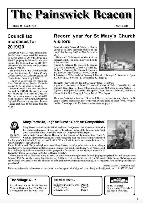 Painswick Beacon March 2019 Edition