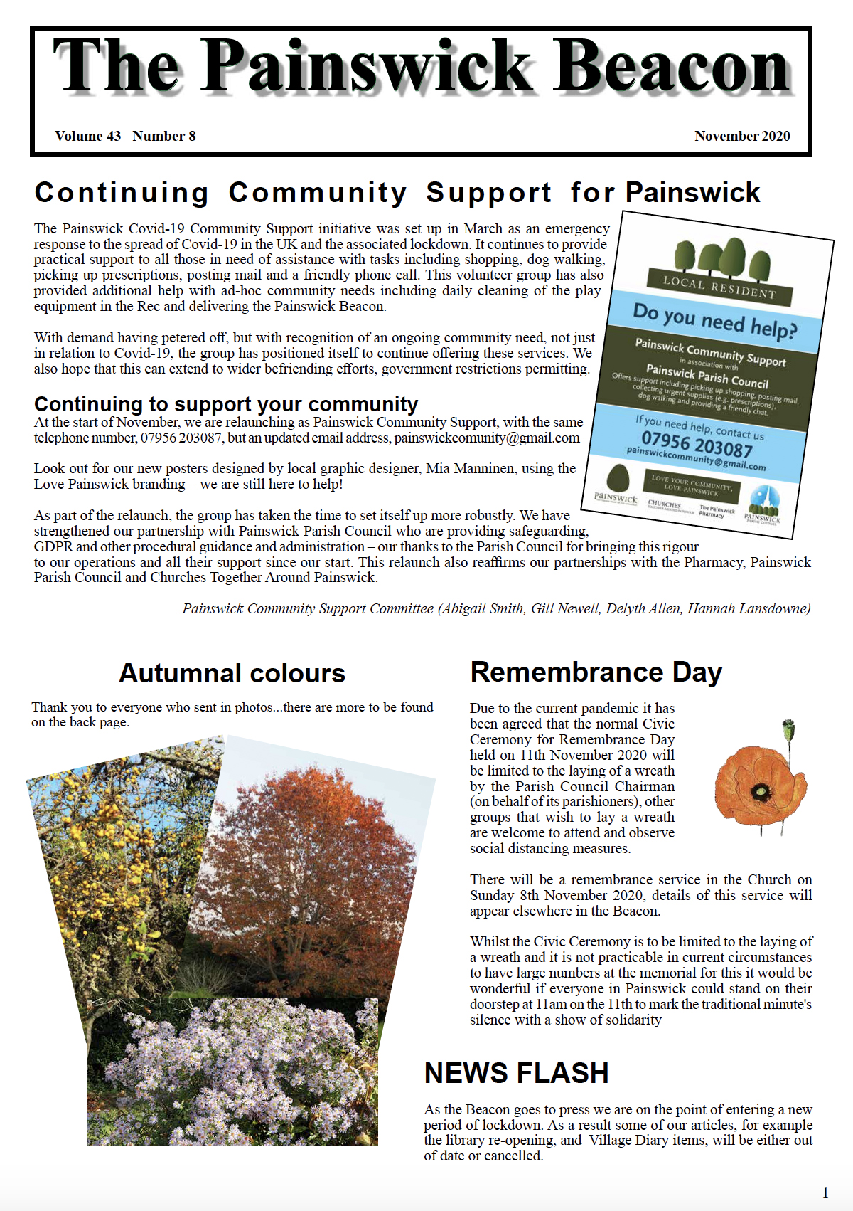 Painswick Beacon November 2020 Edition