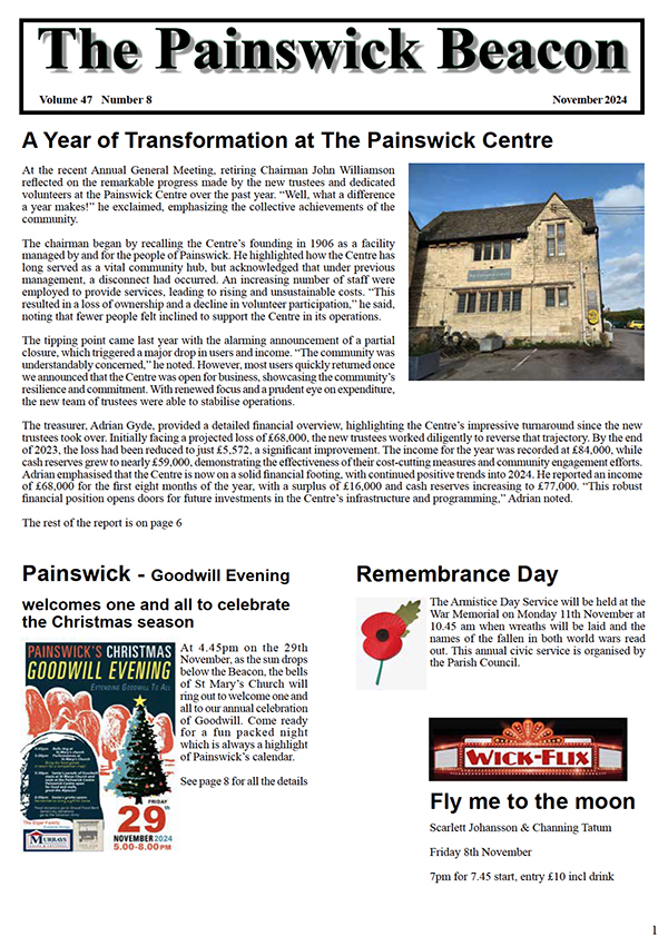 Painswick Beacon November 2024 Edition