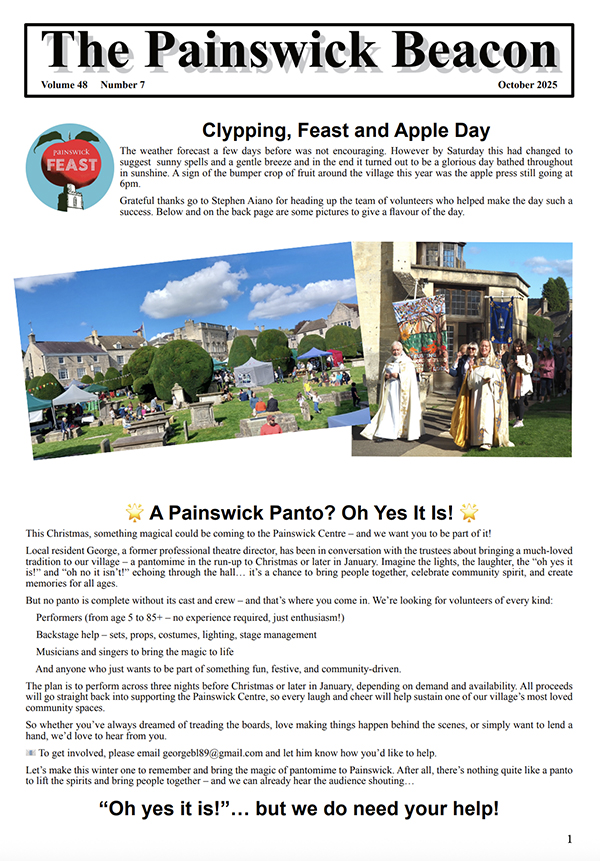 Painswick Beacon October 2025 Edition